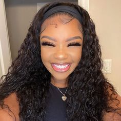 Perruque bandeau water wave 100%humain hair couleur naturelle en qualité rémy