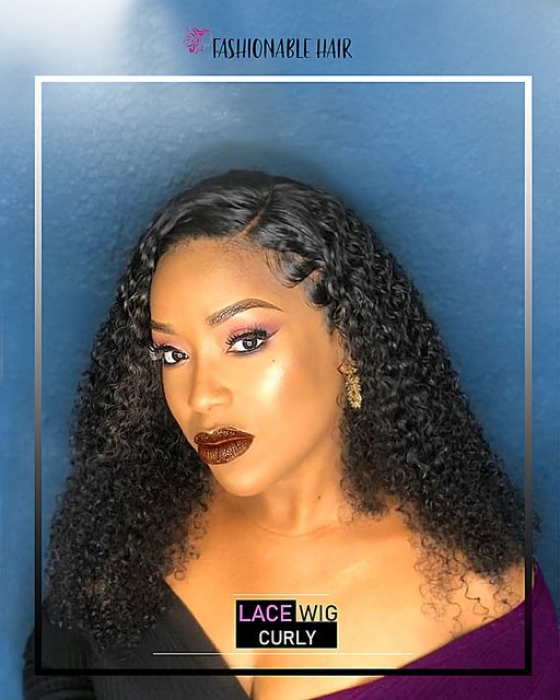 Perruque kinky curly cheveux 100%humain qualité remy