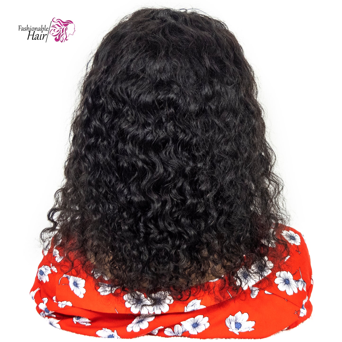 Perruque bandeau water wave 100%humain hair couleur naturelle en qualité rémy